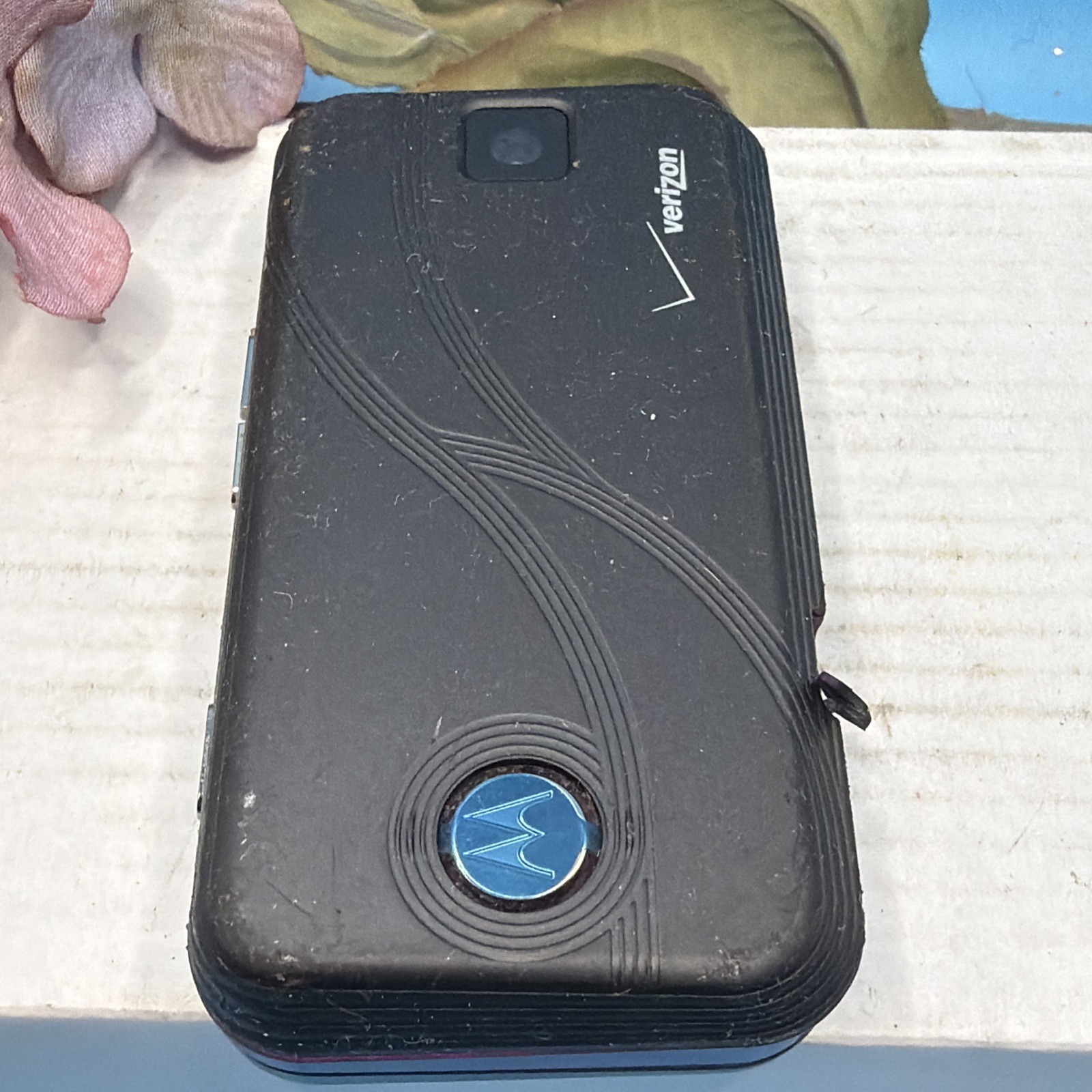 Motorola Rival A455 – Purple and Black ( Verizon ) Very Rare Slider Phone – READ