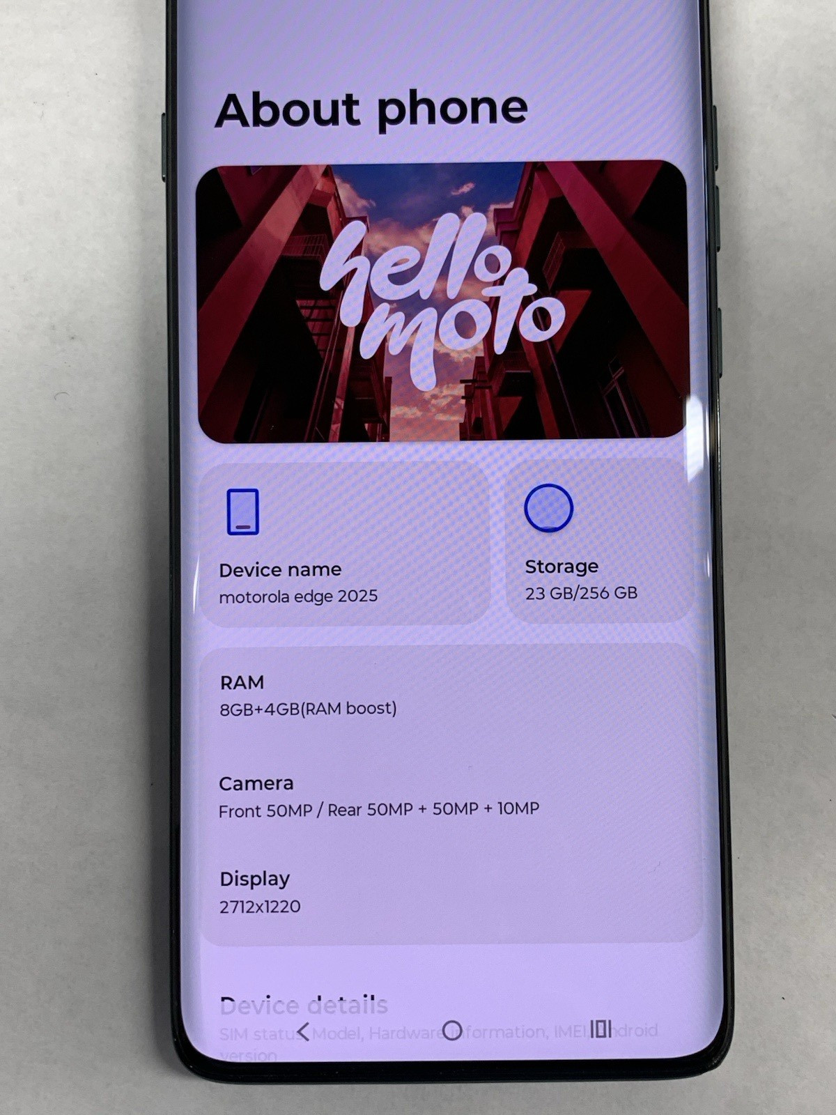 Motorola Edge 2025 256GB Green (T-Mobile) XT2519 – READ