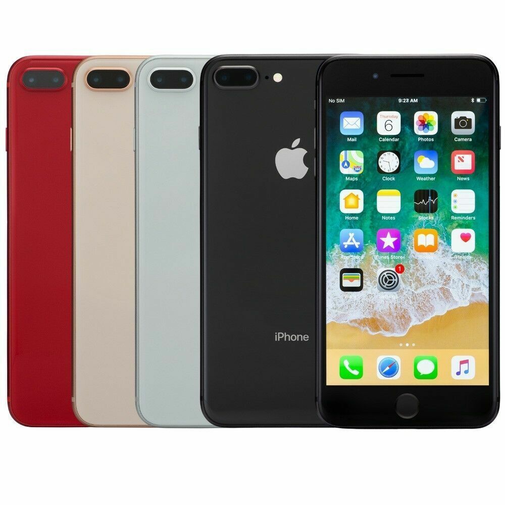 Apple iPhone 8 Plus 256GB CDMA/GSM Unlocked AT&T T-Mobile Verizon Good Condition
