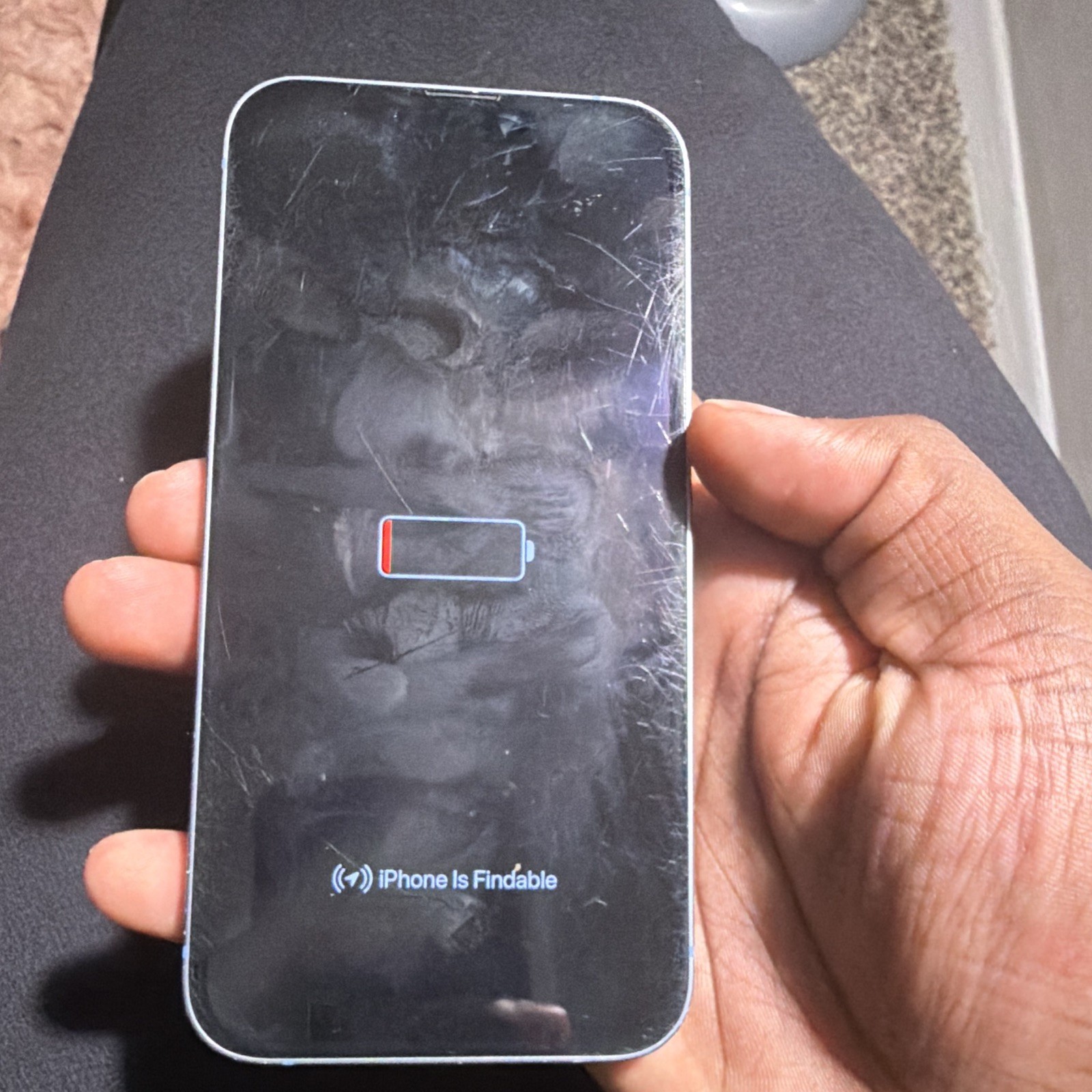 Apple iPhone 12 White Bar Smartphone 12MP Camera Built-In Memory locked-tmobile