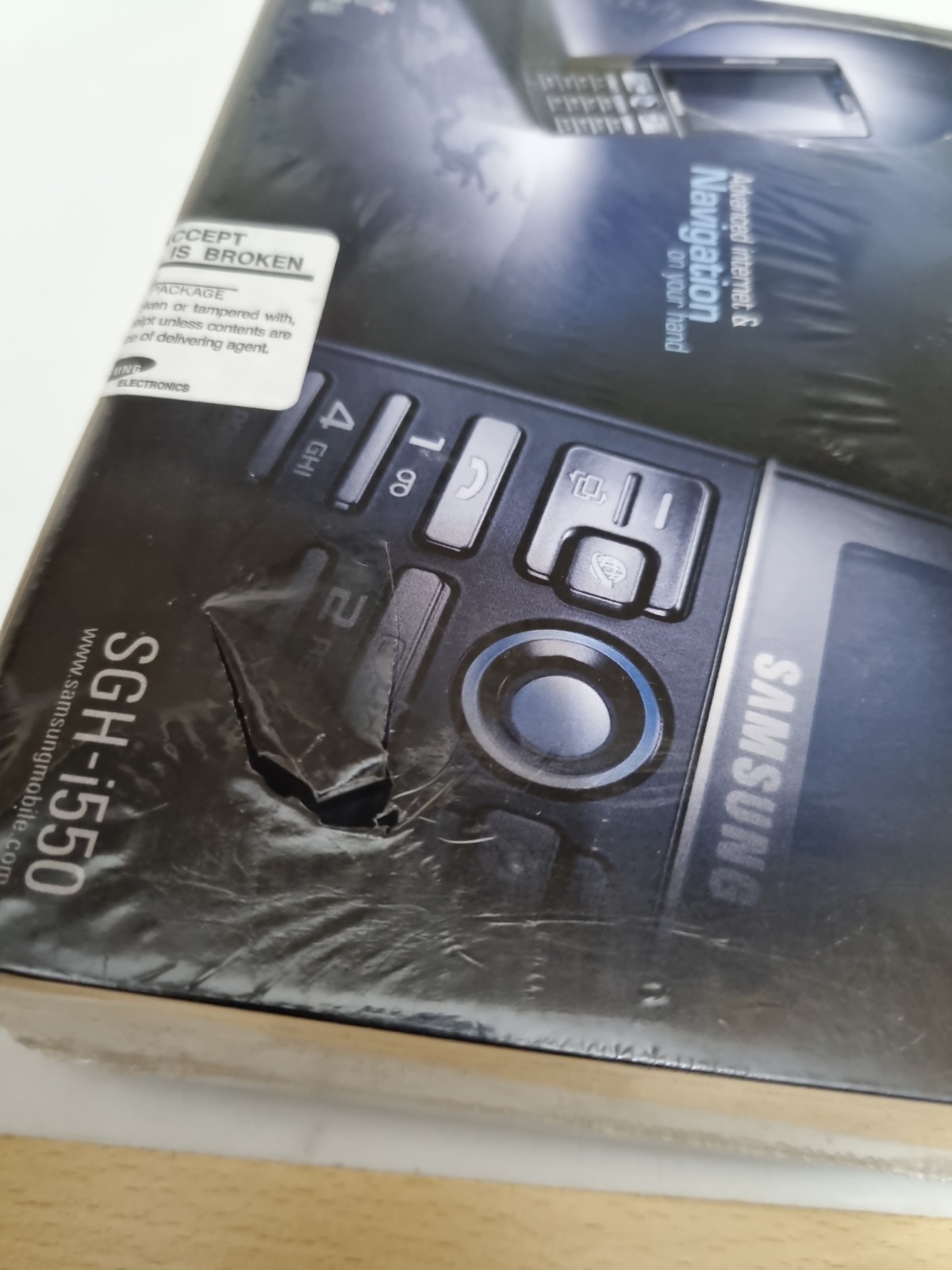 SAMSUNG SGH-I550 new Seald Box