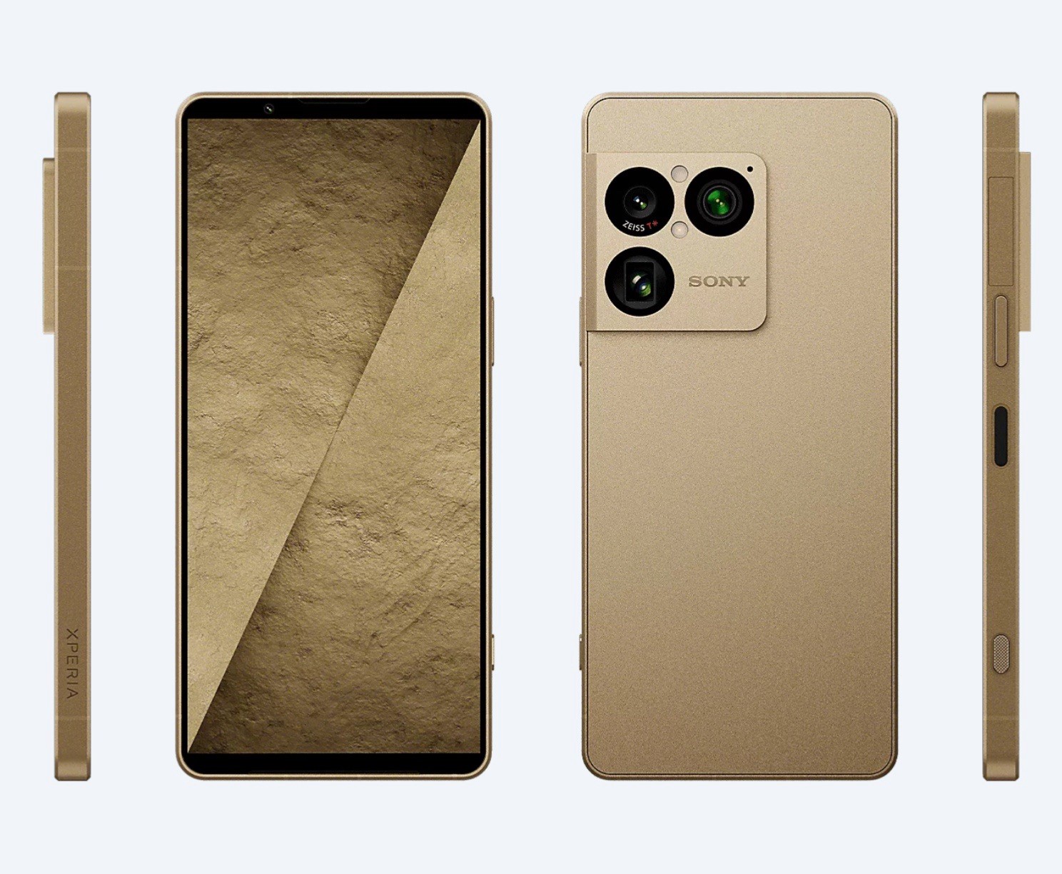 Sony Xperia 1 VIII 1TB 16GB Gold Global Model XQ-GE74 Unlocked