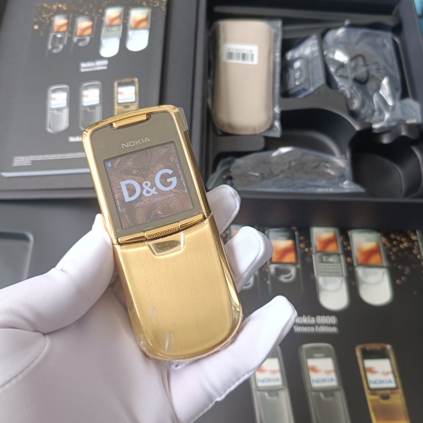 GENUINE NOKIA 8800 GOLD SPECIAL EDITION UNLOCKED GSM CELL PHONE MADE IN GERMANY