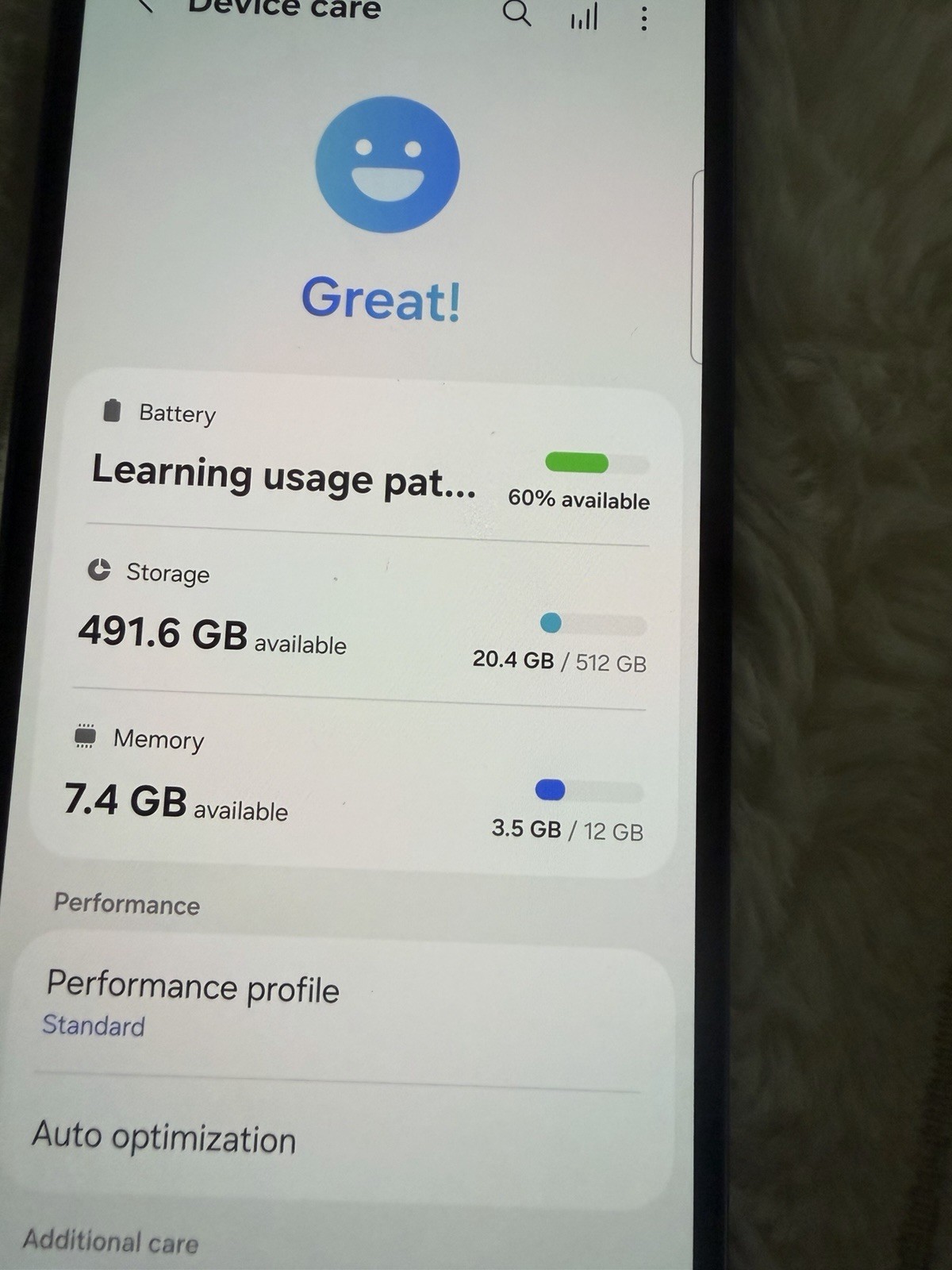 Samsung Galaxy Z Fold6 512GB AT&T imei Issue Sold As is Read Description