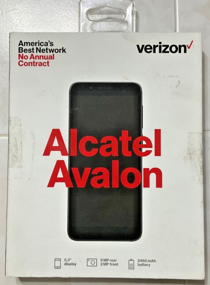 No Contract Alcatel Avalon phone + Free Sharper image wireless headphones