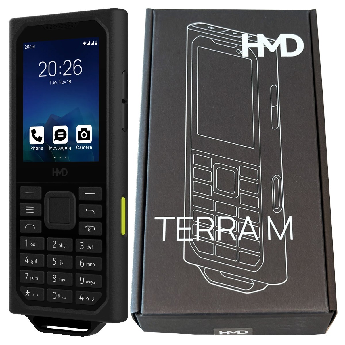 HMD Terra M (TA-1719) 4G 32GB + 2GB RAM Smart OS 14 Rugged Tough – GSM Unlocked