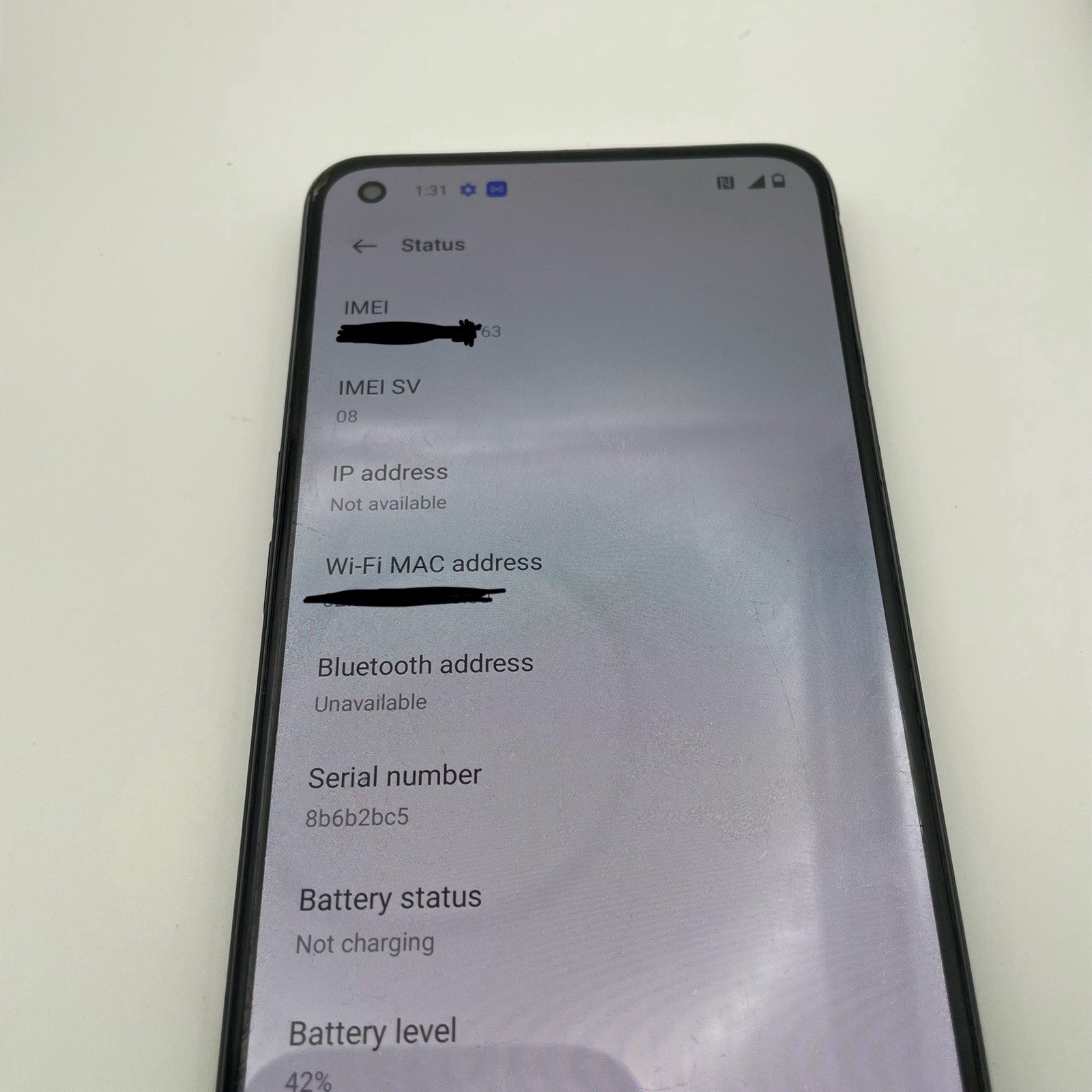 OnePlus Nord N20 5G 128GB GN2200 T-MOBILE – FAIR CONDITION – EXCELLENT FUNCTION