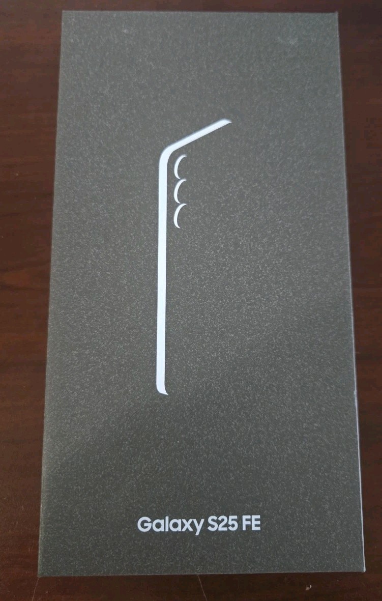 Samsung Galaxy S25 FE – Jet Black – For Cricket Wireless – Brand New Sealed