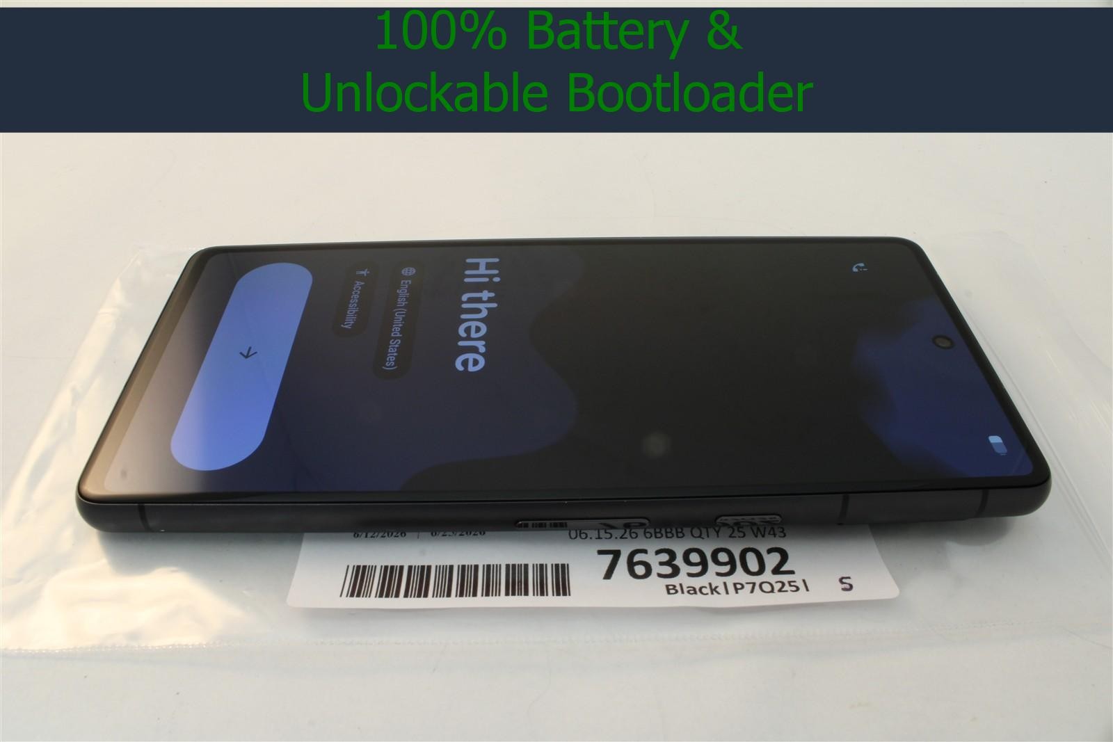 Google Pixel 7 Factory Unlocked ATT TMobile Verizon Unlockable BL 7639902