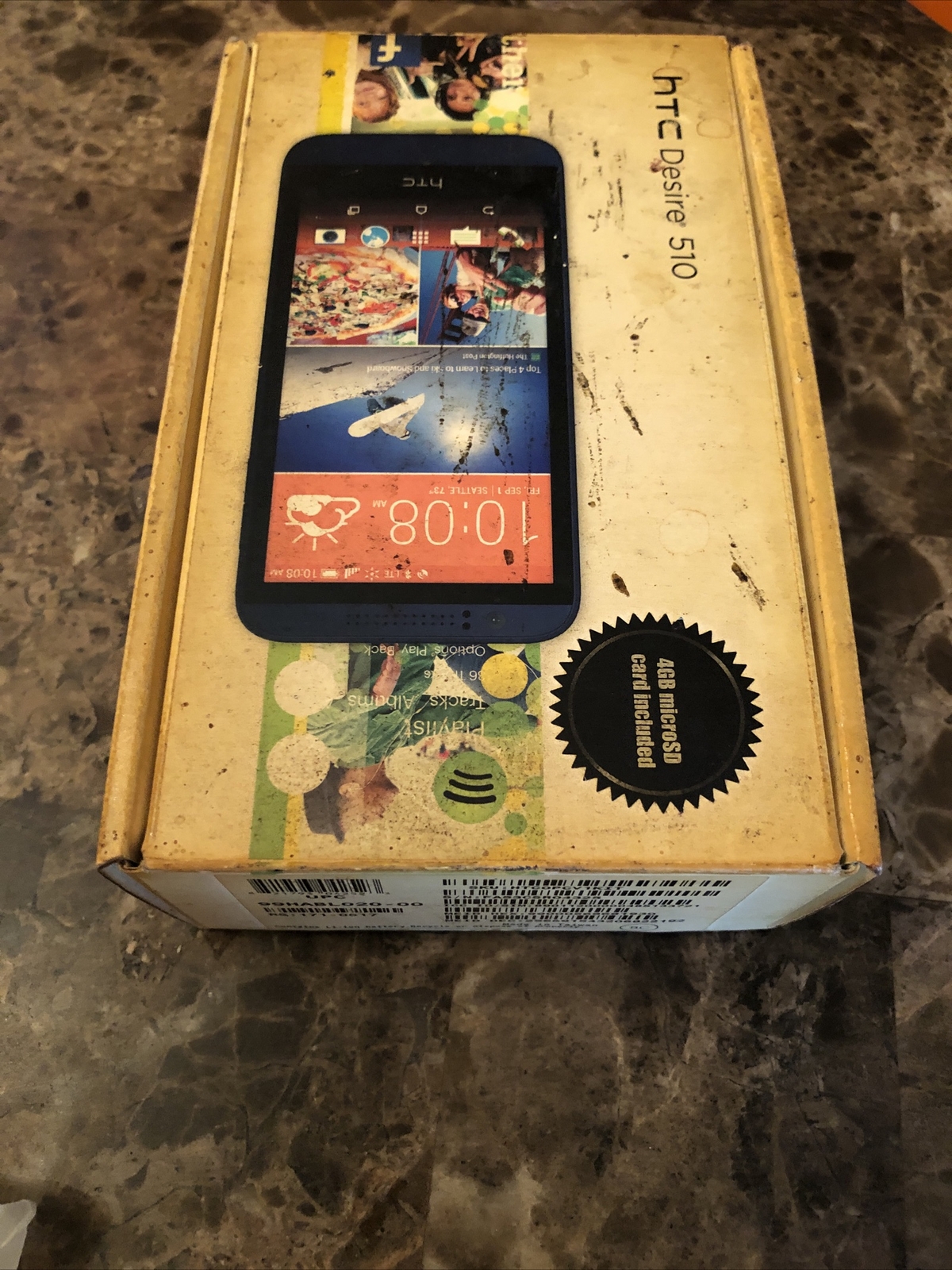 HTC Desire 510 Black For Parts In A box