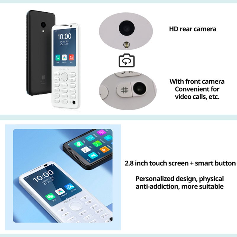 MINI QIN F21 PRO 4G LTE Android 11 Smartphone Slim Keyboard Fashion Slim Mobile
