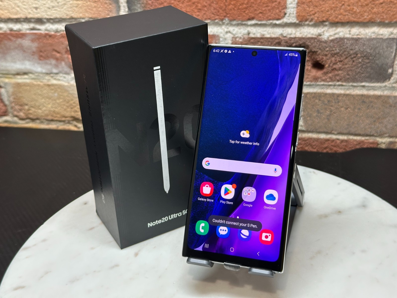 Samsung Galaxy Note20 Ultra – 128GB – White – Unlocked – Open Box