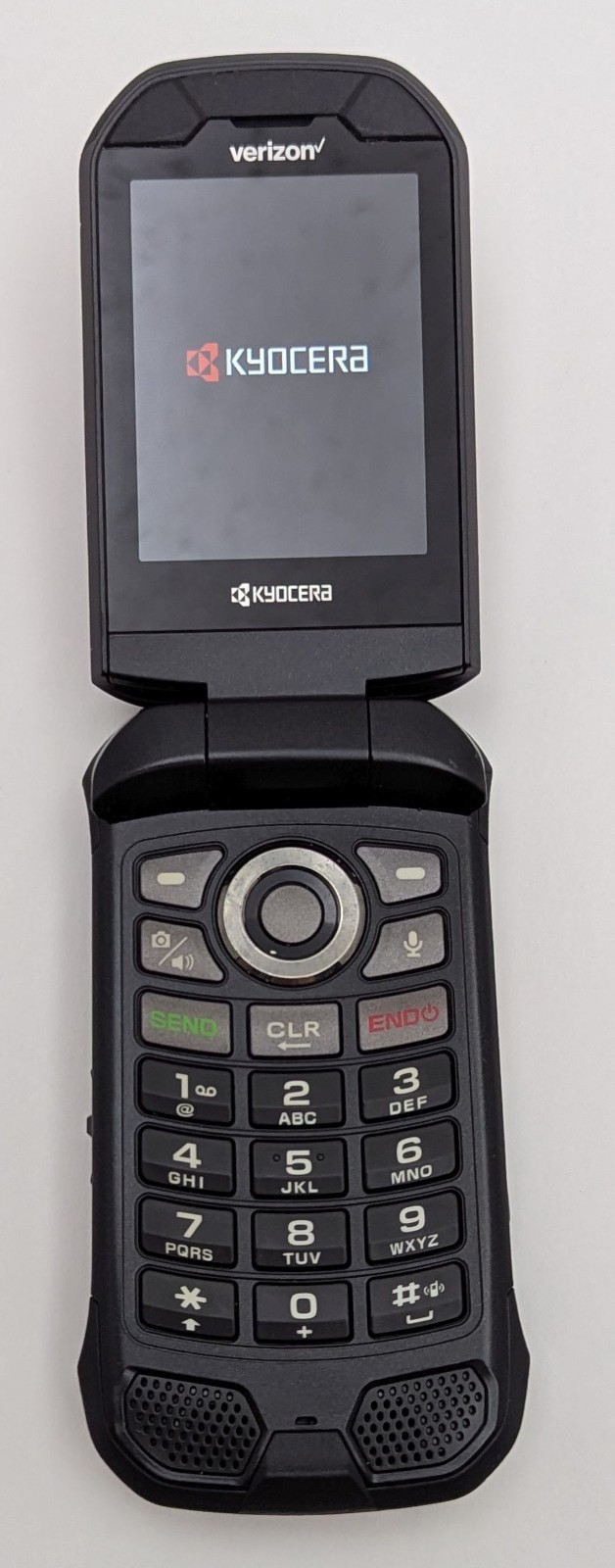 Kyocera DuraXV Extreme E4810 Verizon 4G LTE 16GB Rugged Flip Phone – 5MP Camera