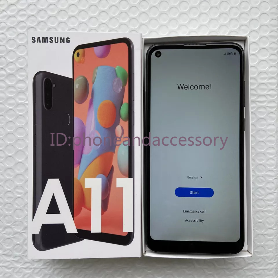 New Sealed Unlocked Original Samsung Galaxy A11 SM-A115U 32GB+2GB Smartphone