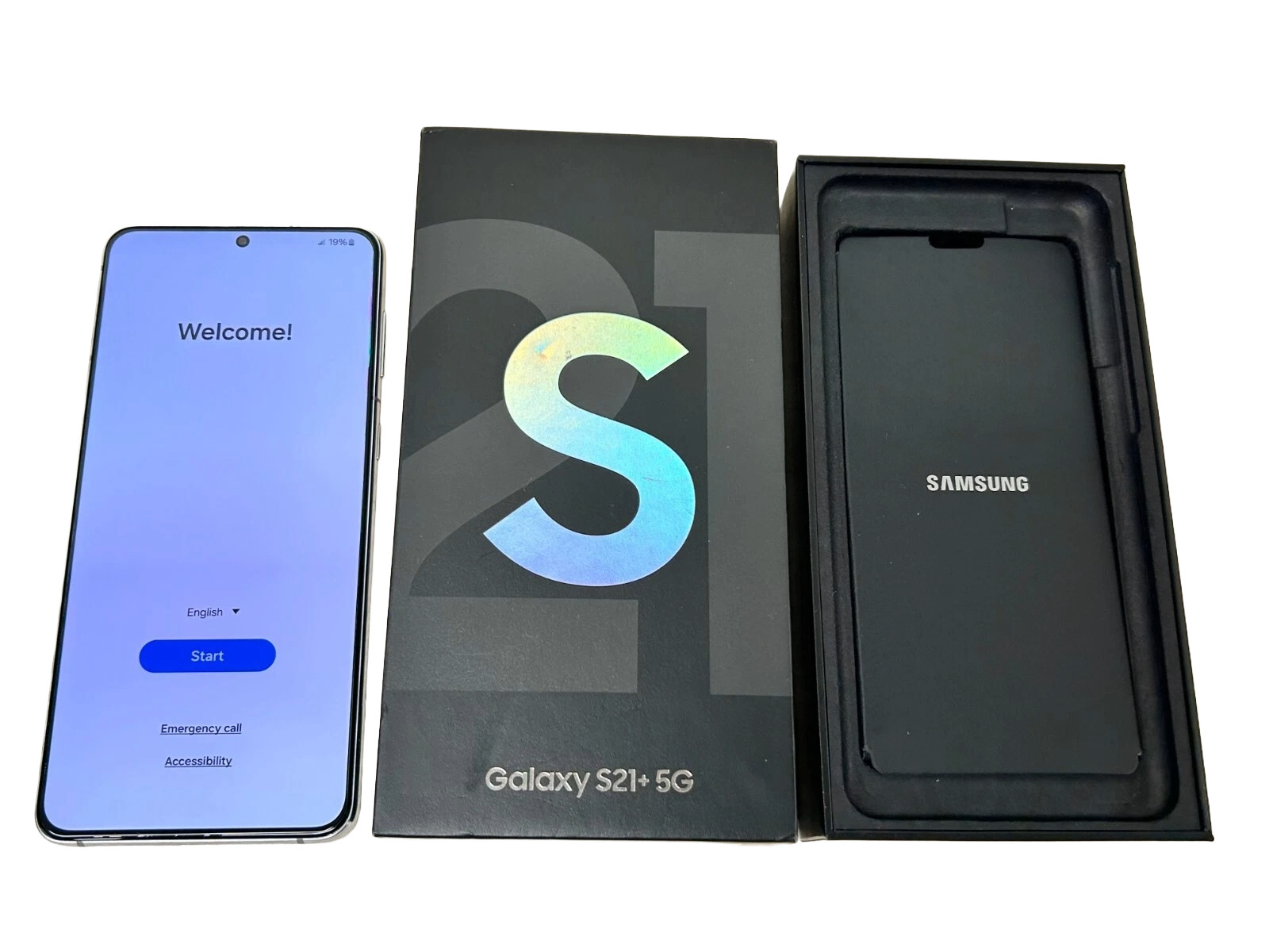 Samsung Galaxy S21+ Plus 5G 128GB Fully UNLOCKED GSM CDMA Excellent In-Box