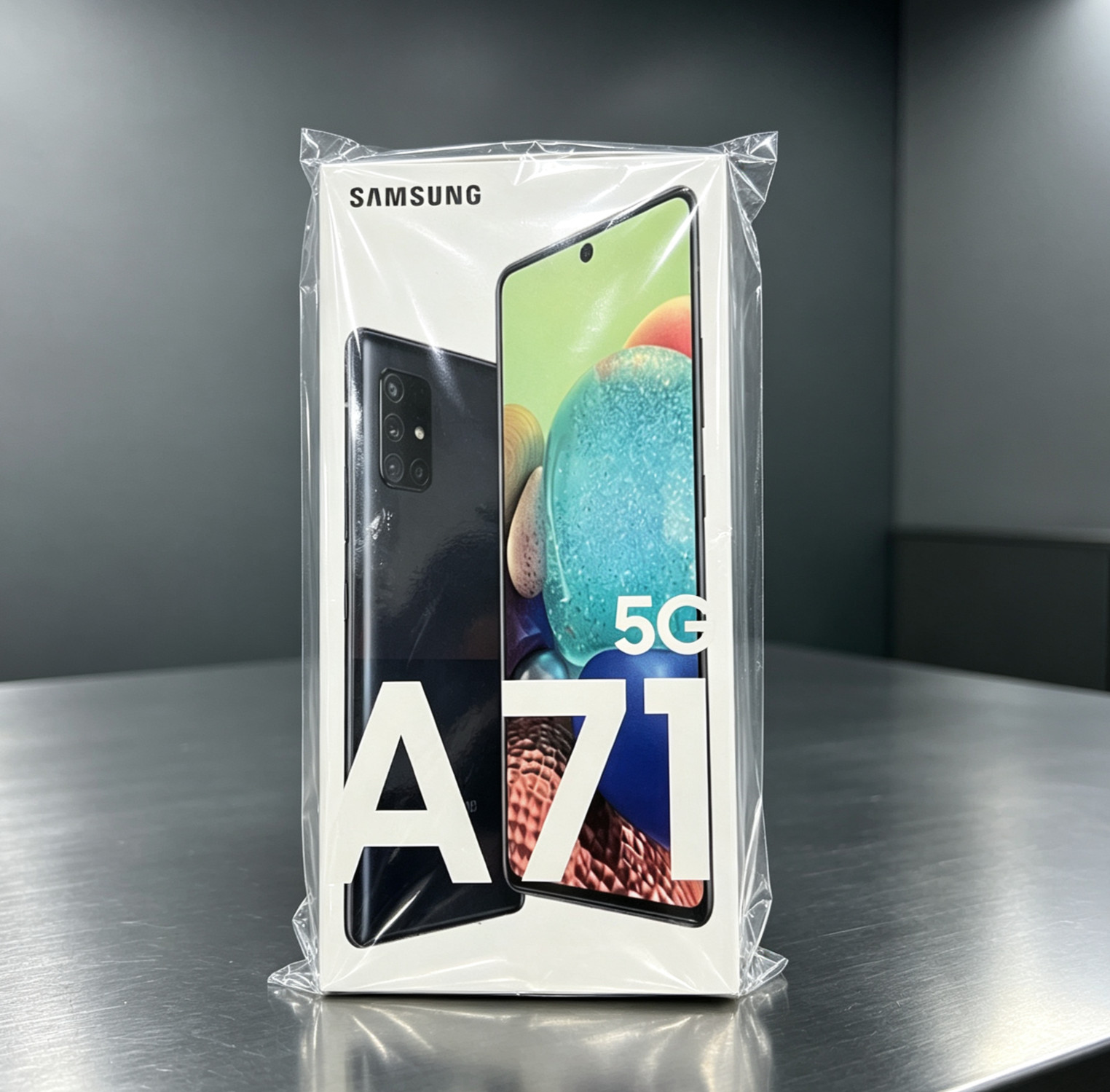 💯Brand NEW UNLOCKED Samsung Galaxy A71 5G SM-A716U1 BLACK Any carriers US Store