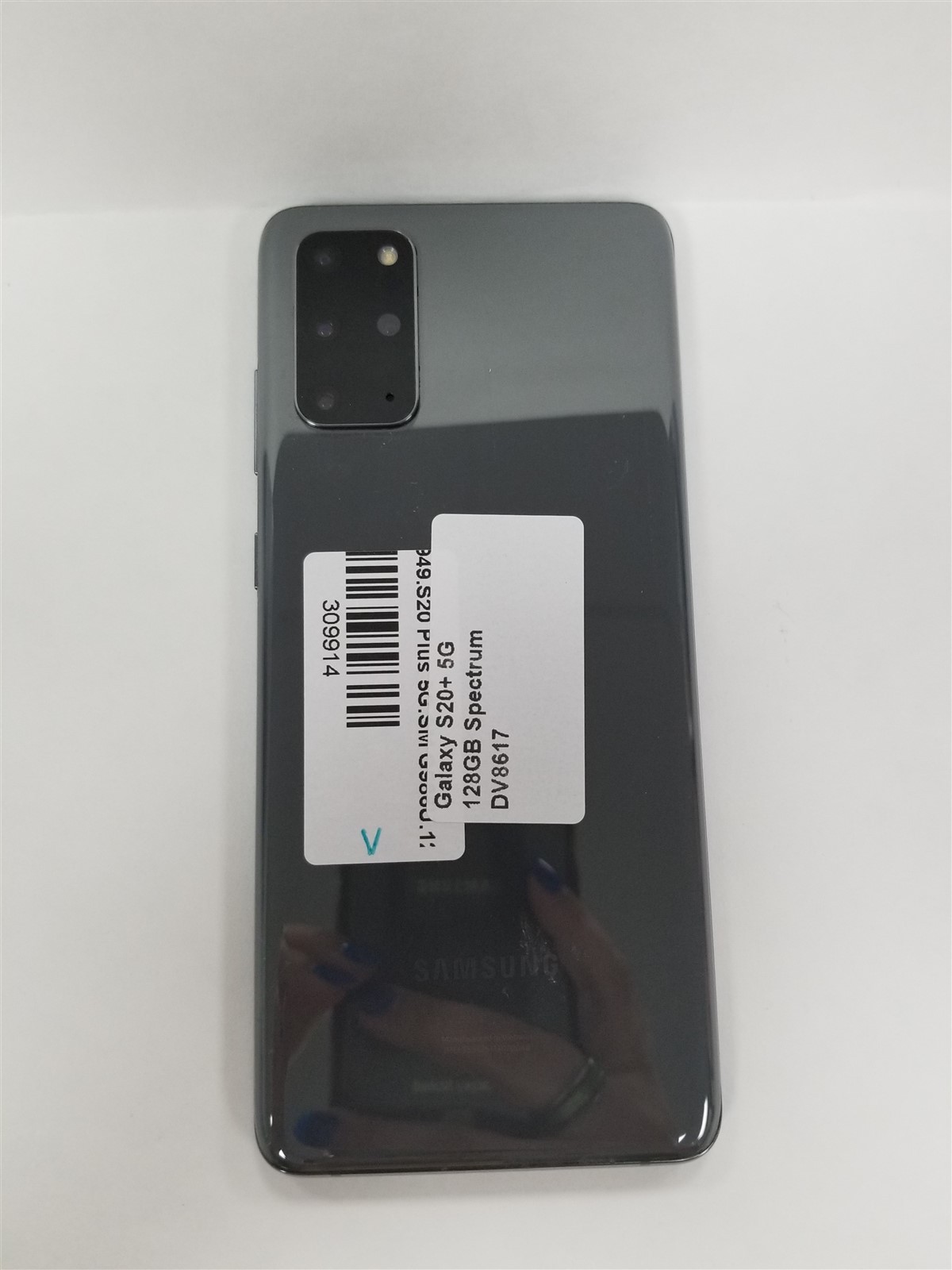 Samsung Galaxy S20+ 5G 128GB Gray SM-G986U (Spectrum) Fully Functional DV8617