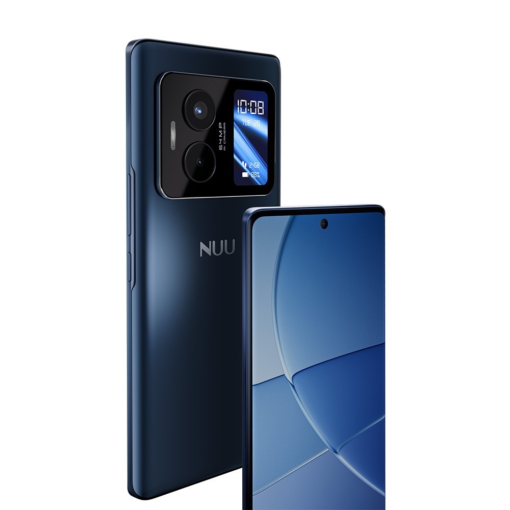 NEW NUU B40 5G Unlocked Android Smartphone | 256GB/8GB | Dual AMOLED Displays