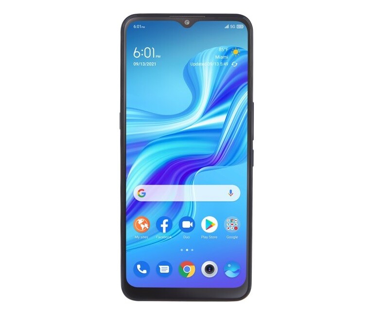 TCL STALT601DCPWP 4x 6.5″ Straight Talk 5G 64GB Prepaid Smartphone, Black