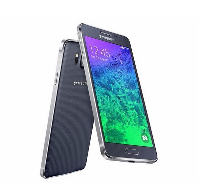 Samsung Galaxy Alpha G850 32GB ROM 2GB RAM 4.7″ GREY Unlocked Smartphone Good B+