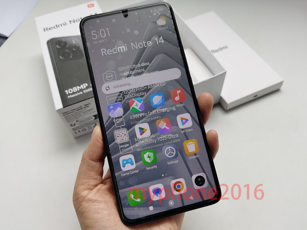 New&Sealed Xiaomi Redmi Note 14 5G Unlocked 256GB 108MP Global Google Smartphone