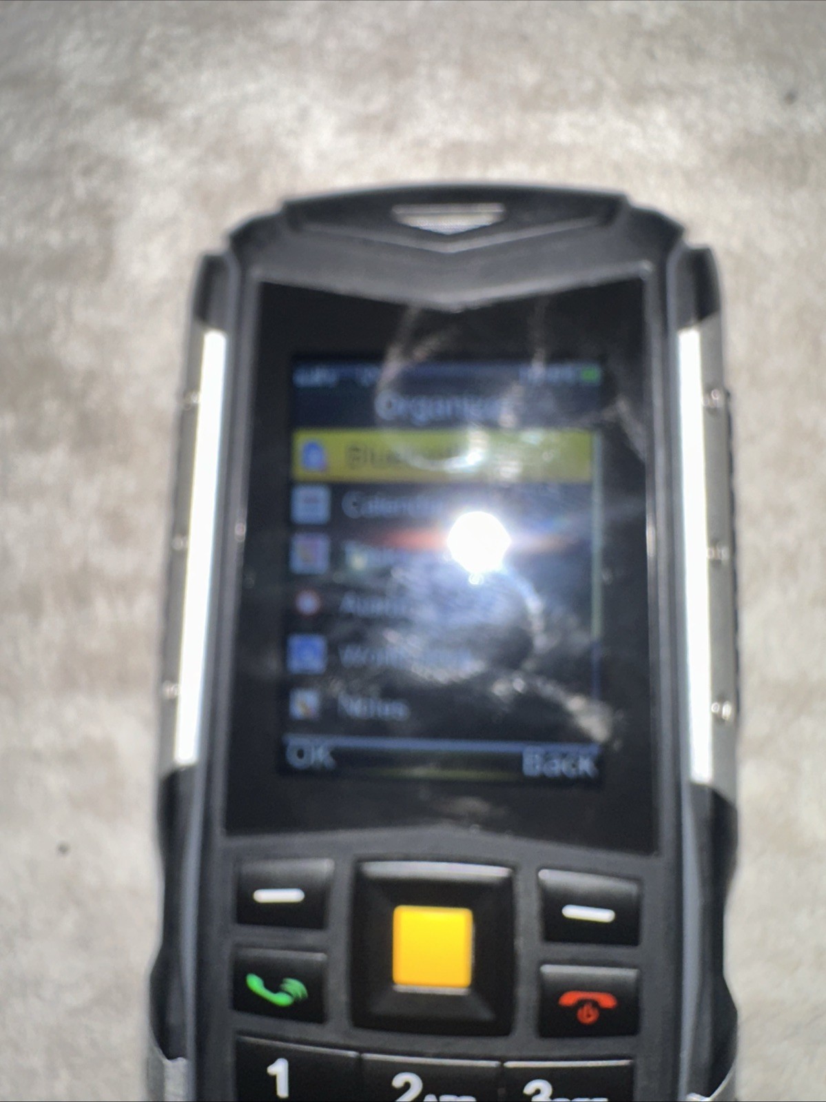 MANN ZUG S Yellow GSM Cell Phone GSM 850/900/1800/1900MHz