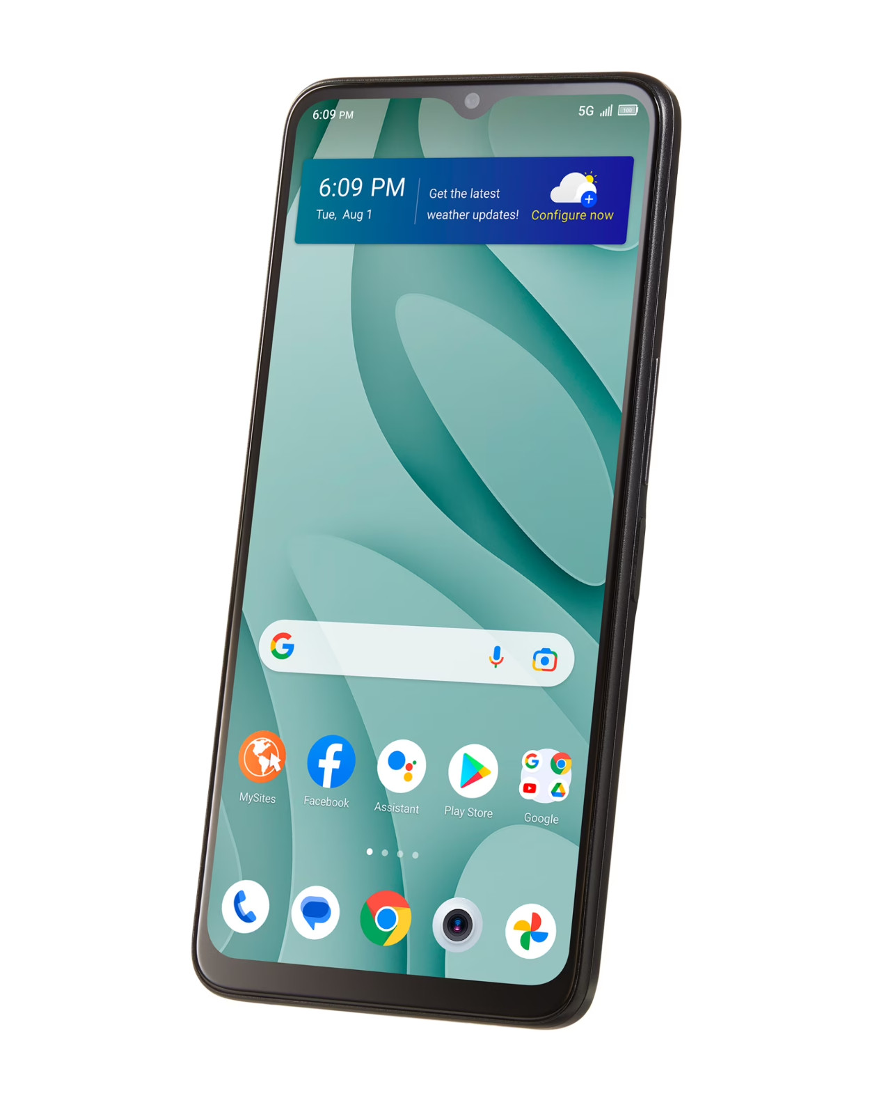 TCL 50XE, 128GB, Dark Blue 6.5″ Display 50MP Smartphone [Locked to Verizon]