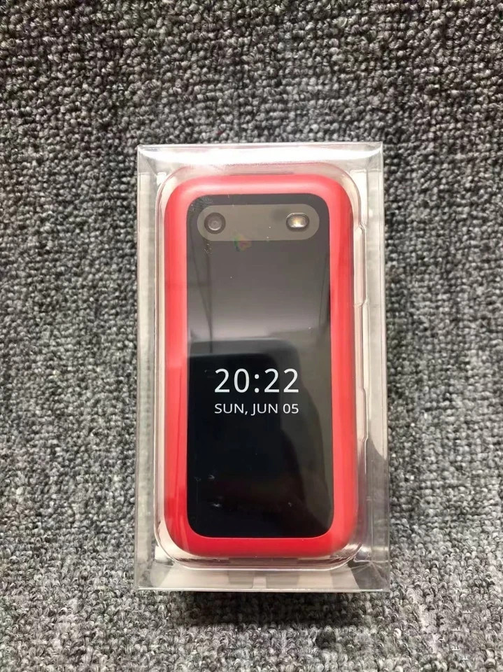Nokia 2660 Flip 4G Dual-SIM 128MB+48MP Unlocked Flip Mobile Phone New Sealed