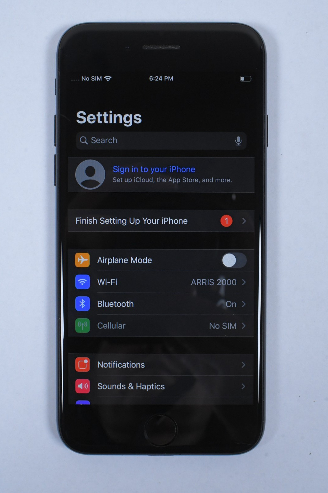 Apple iPhone 7 A1660 MN8Q2LL/A Black 128GB AT&T GSM & CDMA Works Great