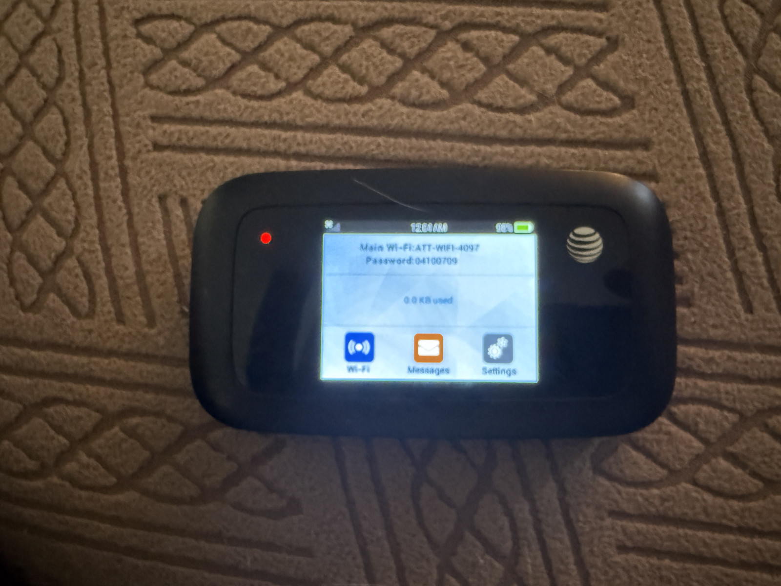 ATT cell phone- needs ATT SIM card- storage for Micro SD card-uses mini-USB