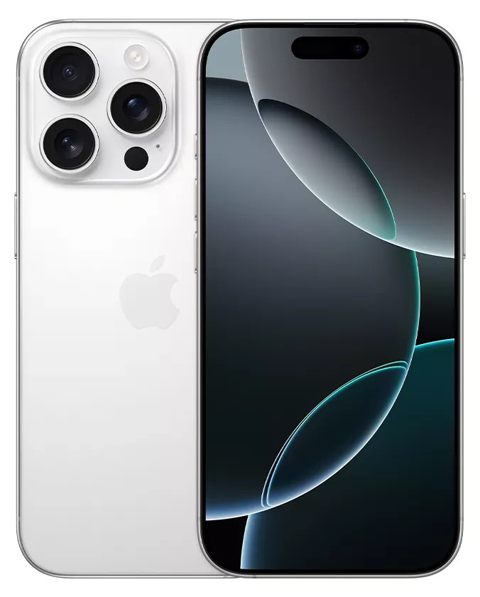 Apple iPhone 16 Pro A3083 Claro Only 128GB White Titanium Very Good