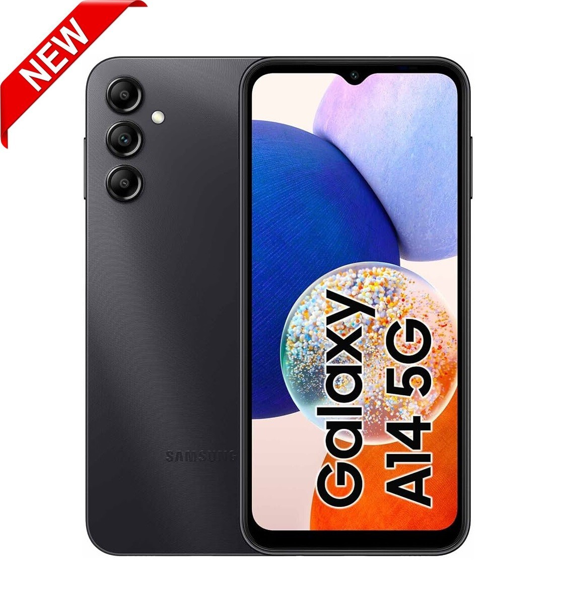 Samsung Galaxy A14 5G – 64GB (Unlocked) 6.6″ Display – Black (New Sealed)