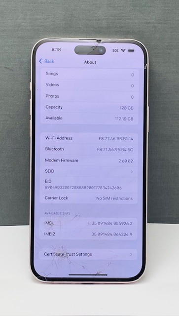 Apple iPhone 15 Plus – 128 GB – Pink ( Unlocked ) MTXT3LL/A