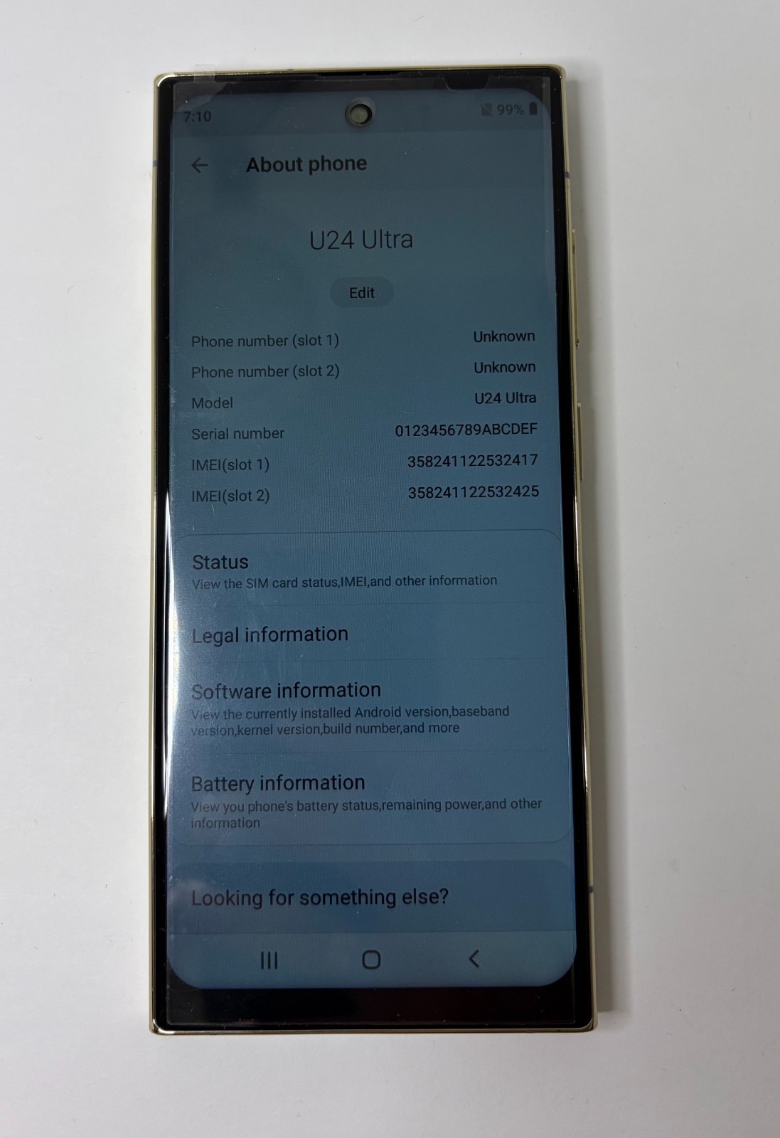Generic U24 Ultra Android Smartphone – Unbranded Smart Phone 8GB+256GB – 2 SIM