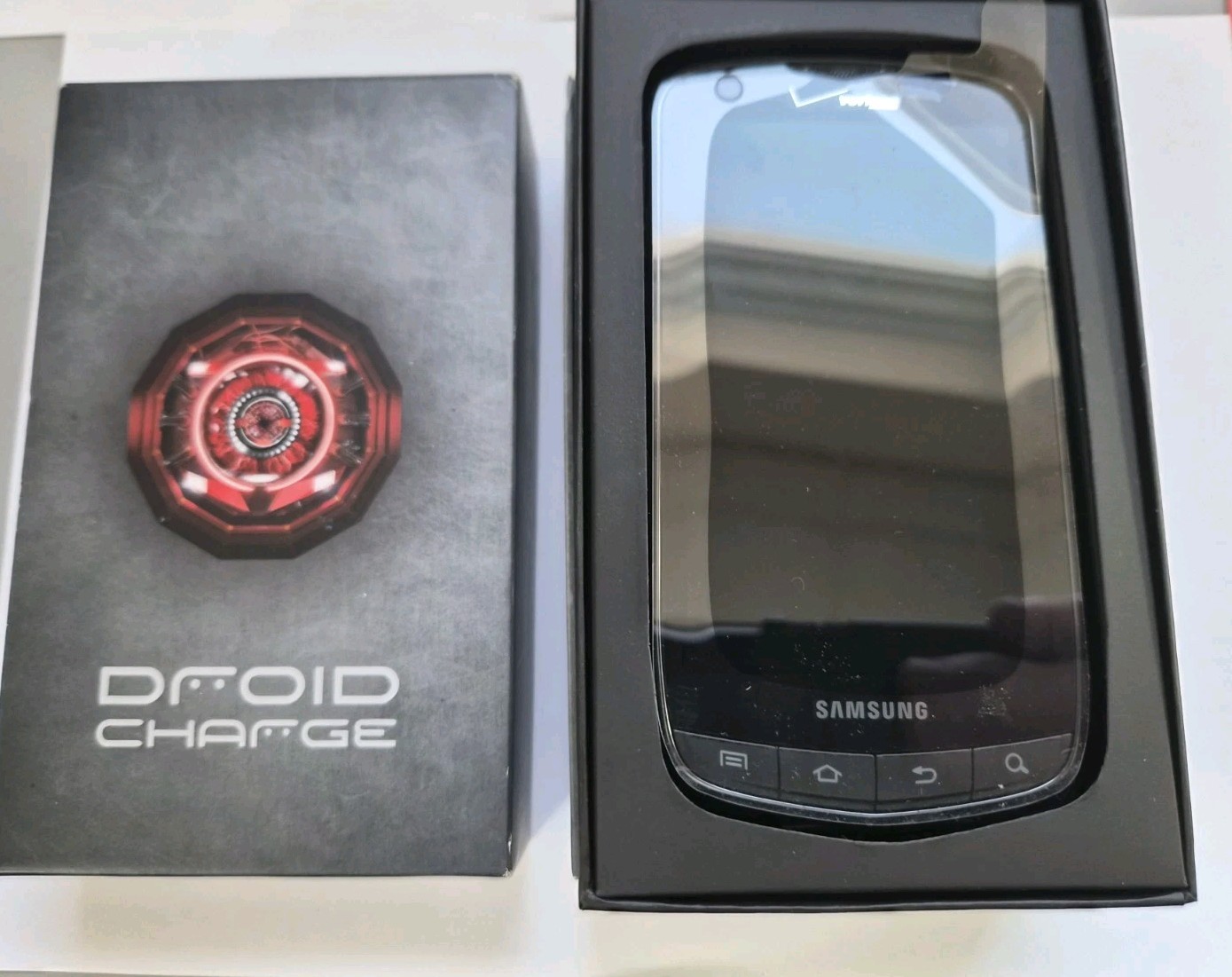 Samsung Droid Charge (SCH-I510) Black Verizon 4G LTE Smartphone **BRAND NEW**