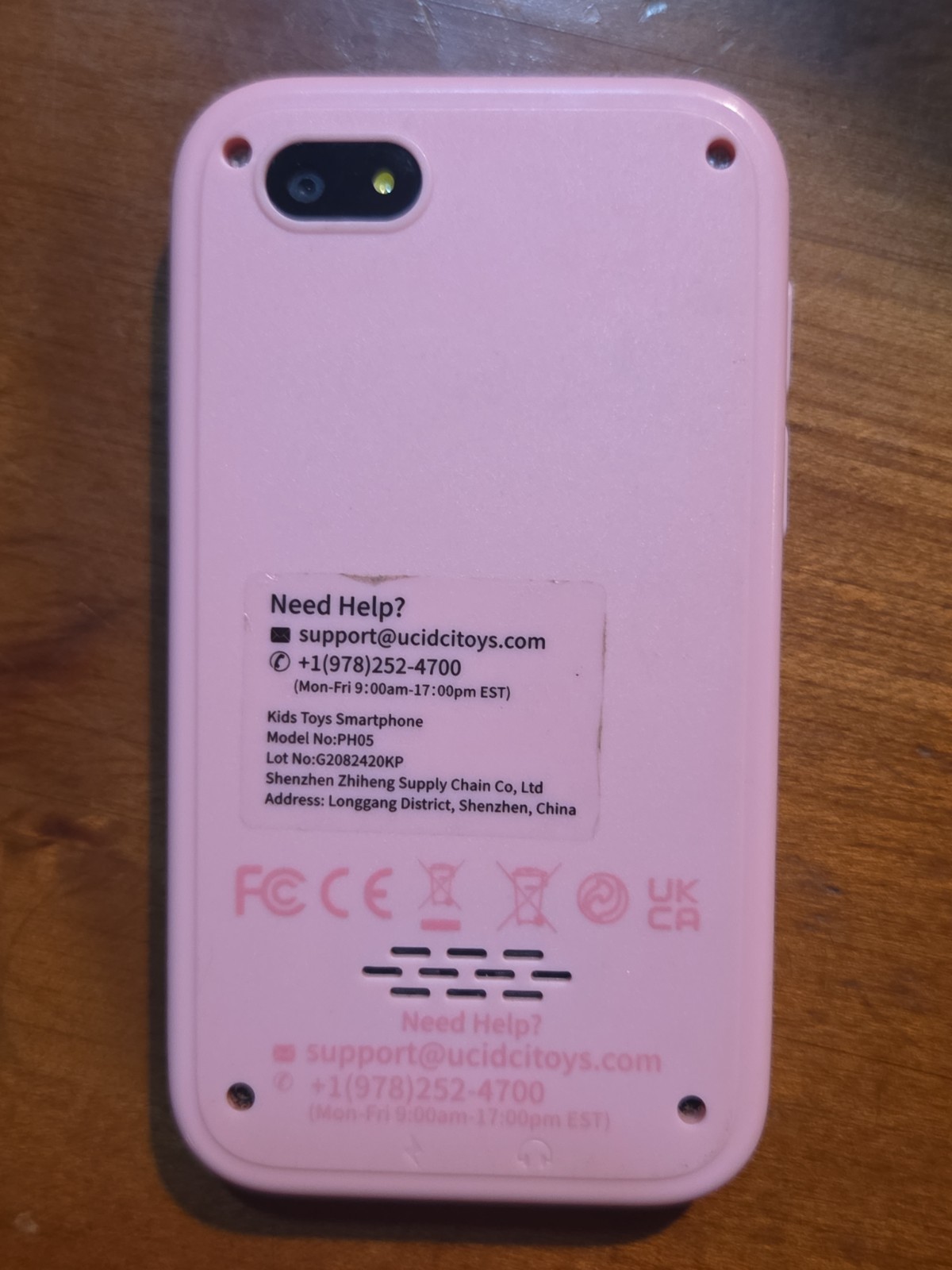 Kids Smart Phone, 4.5″x2.5″ size Kid Phones 3 up. Phone Only