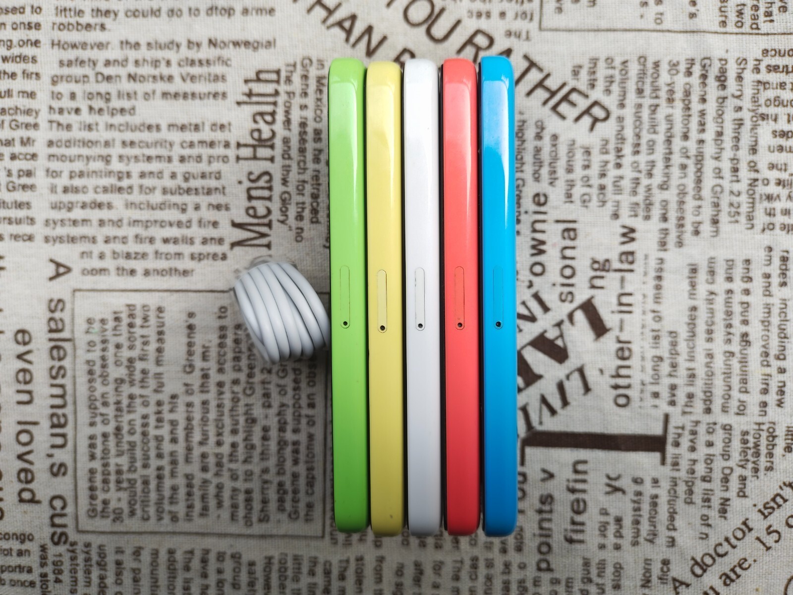 Apple iPhone 5C UNlocked 8/16/GB BLUE/GREEN/PINK/WHITE/ YELLOW – new battery