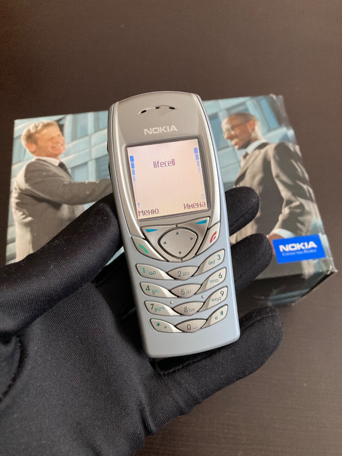 FULL BOXED lifetimer 17h Nokia 6100 NPL-2 Light Blue Made in Germany (unlocked)