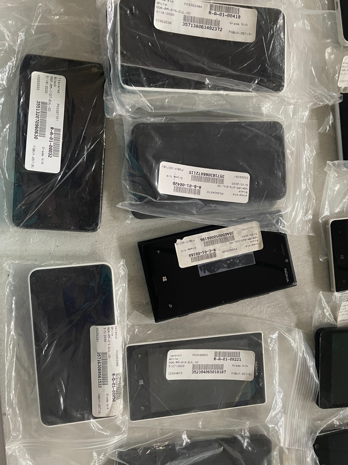 Lot of 37 : Unknown Carrier Nokia /Microsoft More Read description & View pics#