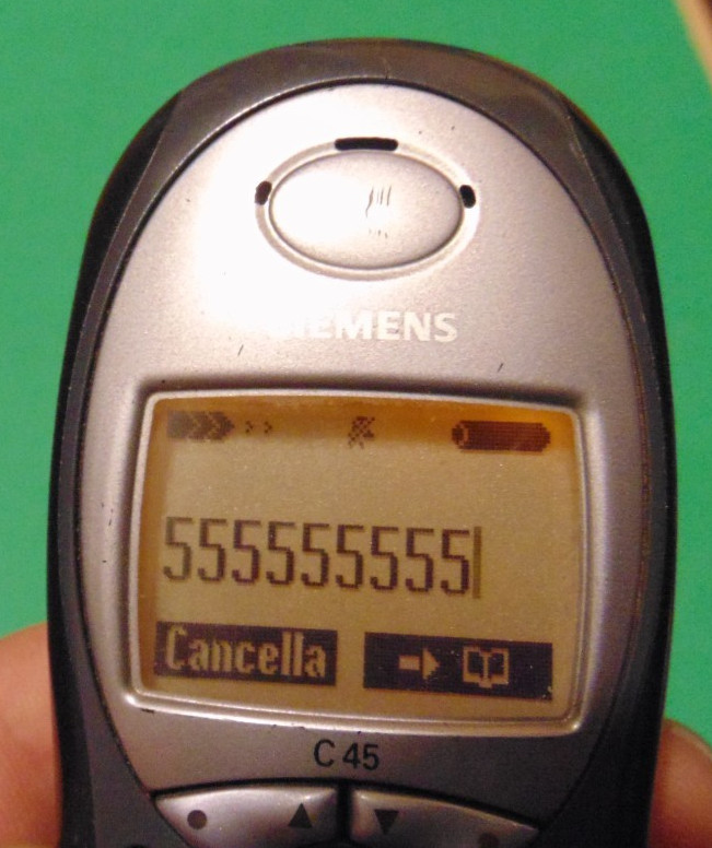 SIEMENS C45 – WORKING