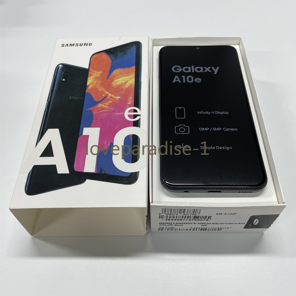 Samsung Galaxy A10e SM-A102U1 32GB+2GB Factory New Sealed Unlocked Smartphone