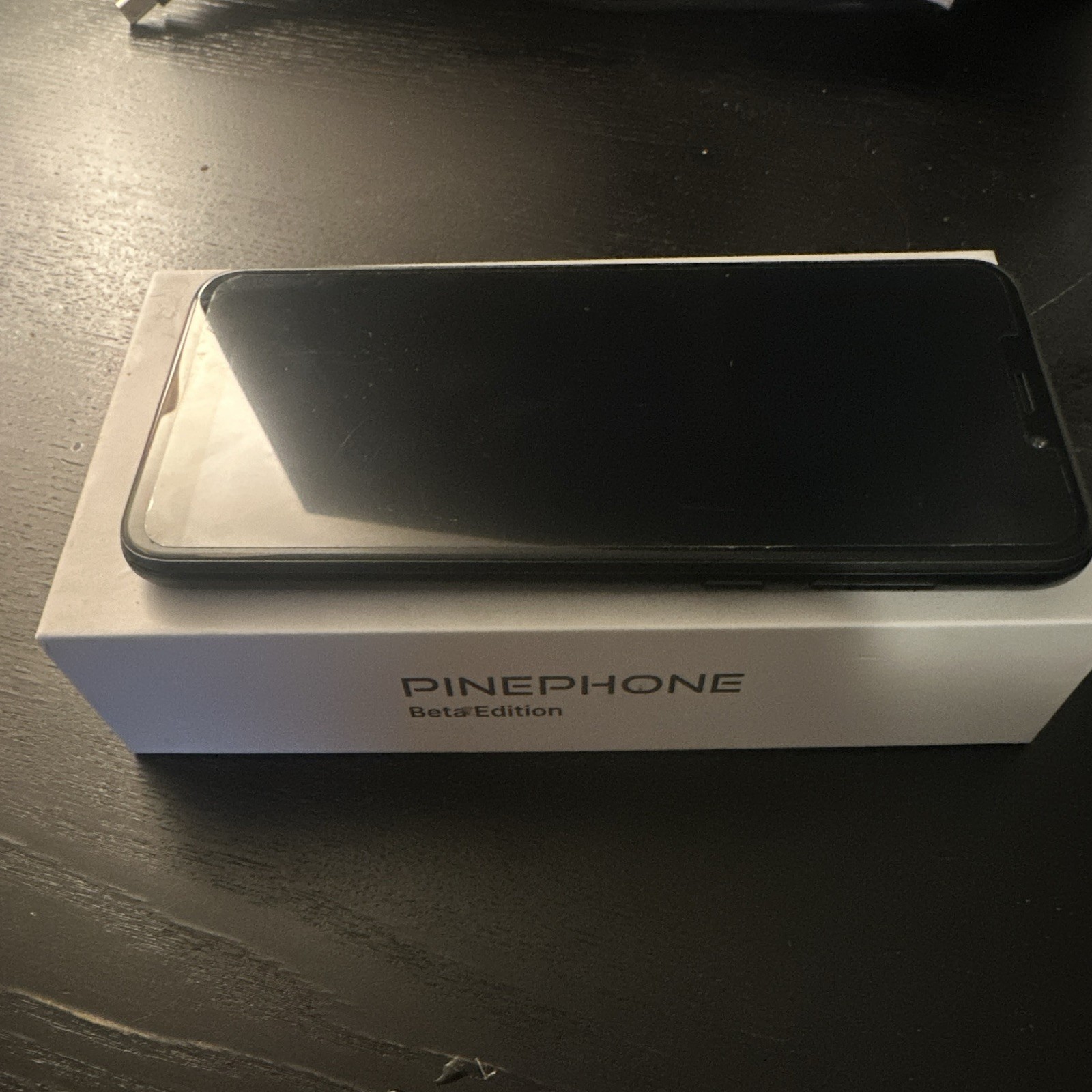 Pine64 PinePhone Beta Edition 32GB Black USB-C 5MP Camera Open Box