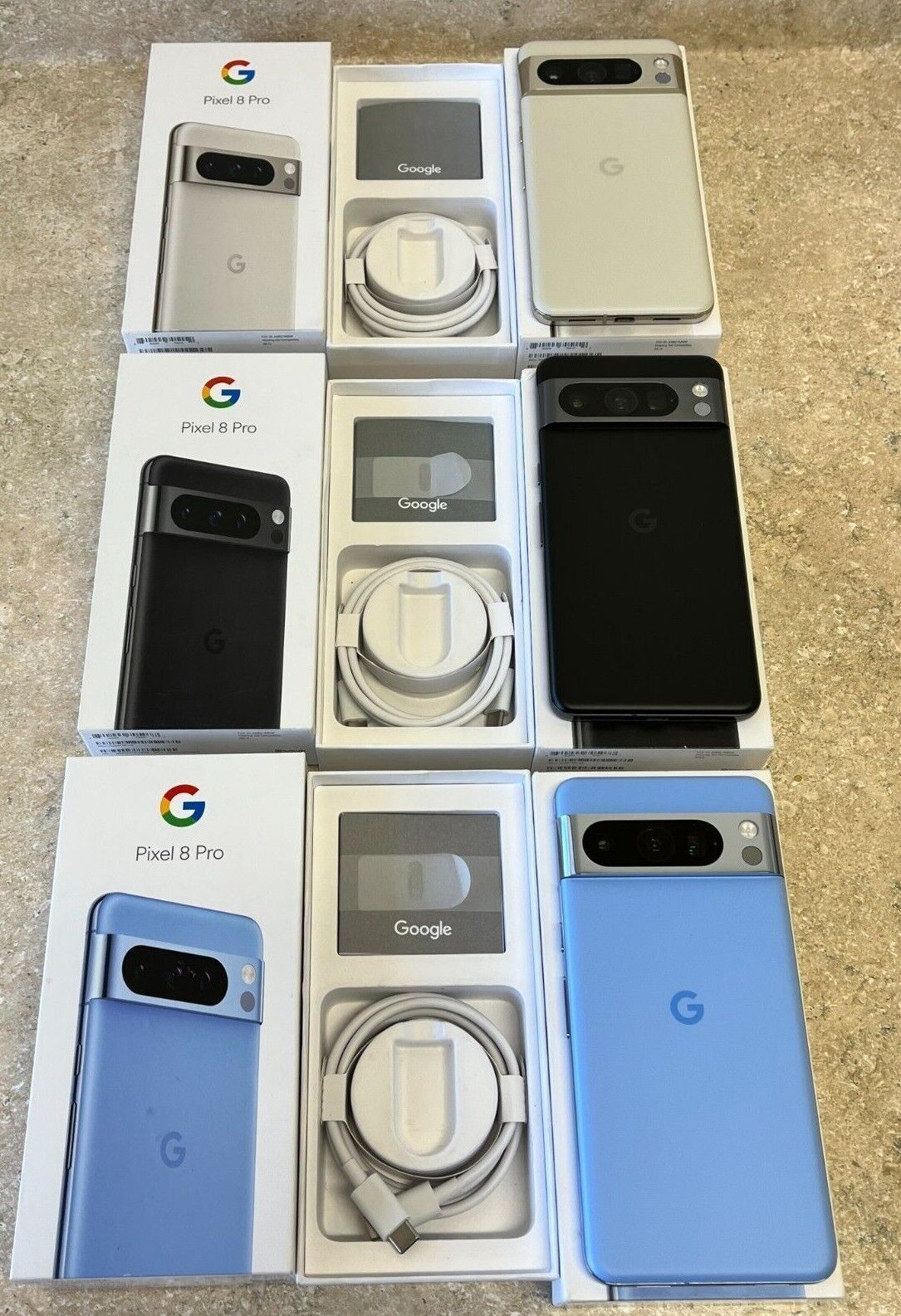 Google Pixel 8 Pro 5G 6.7″ Factory Unlocked Any Carrier, Excellent In-Box