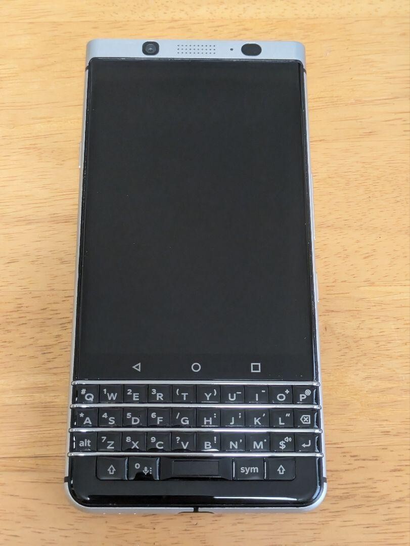 BlackBerry Keyone 32GB silver SmartPhone SIM standard: nanoSIM (SIM-free/LTE)