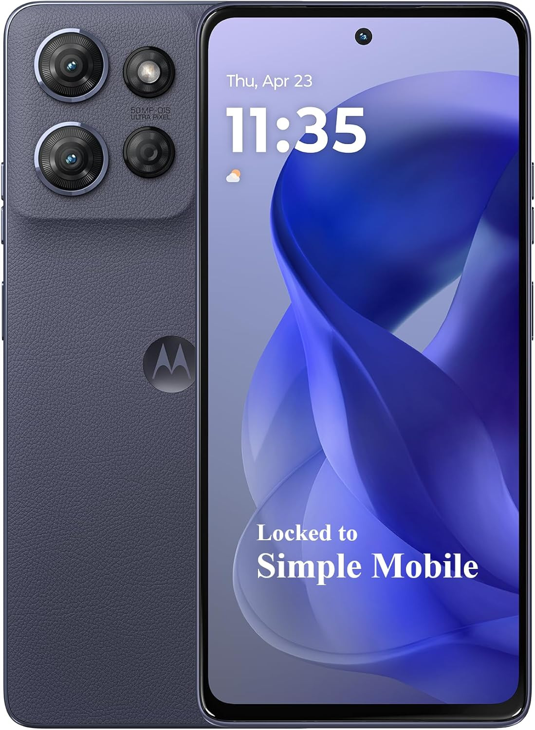 Motorola Moto G Power 2025, 128GB, Slate Gray – 6.7″ 120Hz Display, 50MP Camera,