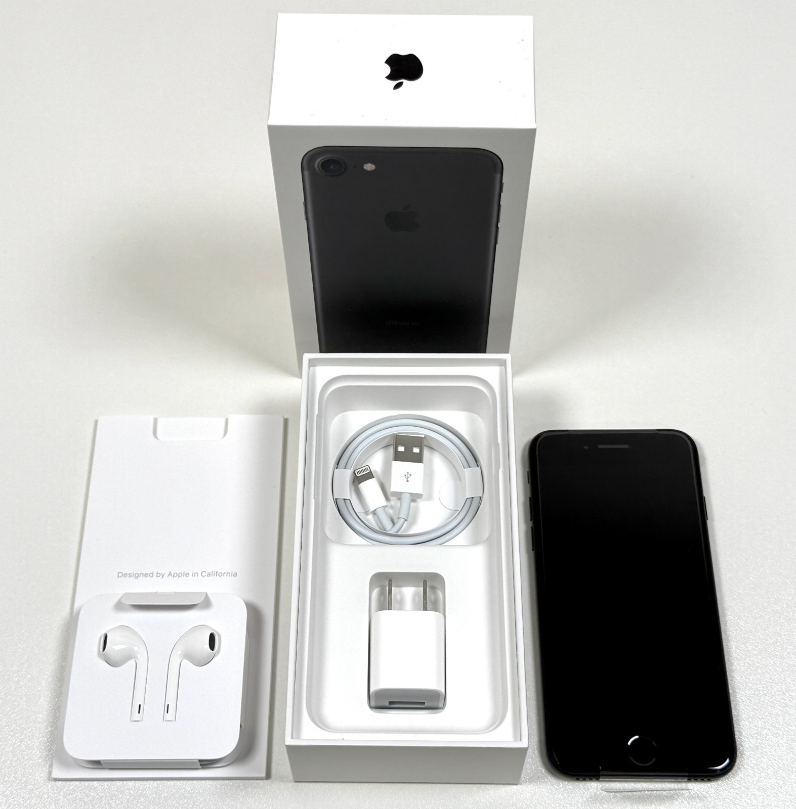 Apple iPhone 7 32GB Black Unlocked A1660 iOS 12 New Open Box