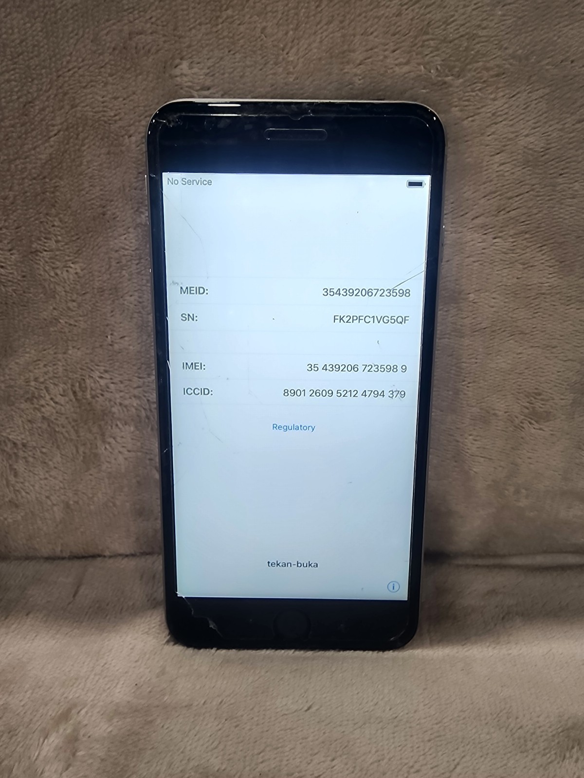 Apple iPhone 6s Plus – Silver (Unlocked) READ!