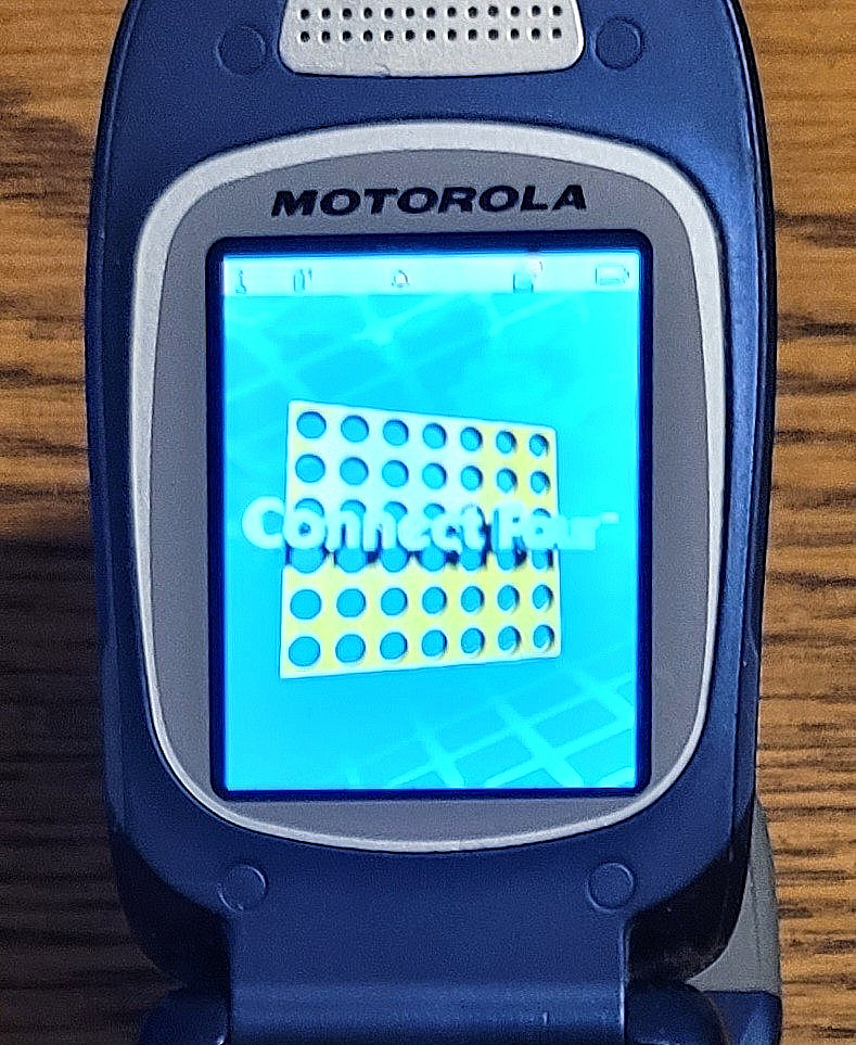 Motorola i760 – Blue and Silver ( Nextel ) Rare iDEN Flip Phone w/ 3 Games