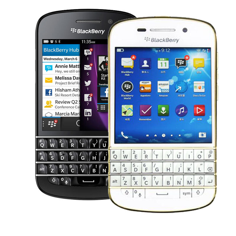 Brand New Original Blackberry Q10 16GB BlackBerryOS 4G Unlocked Smartphone