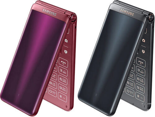 Samsung Galaxy Folder 2 G1650 16GB Unlocked Dual SIM 4G LTE Flip Phone OPEN BOX